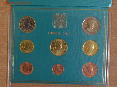 Официальный набор Евро Ватикан 2013, до 25.08.15 в 22.00 МСК - Vat_2