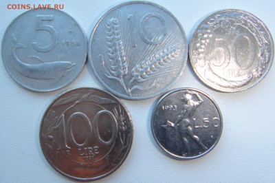 Монеты италии в кол-ве 20шт. - DSC01223.JPG