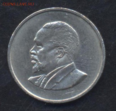 Кения 25 центов 1966 г. - Кения