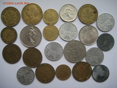 22 монеты 1949-70 Франция, Австрия, Фрг, Бельгия - IMG_2930.JPG