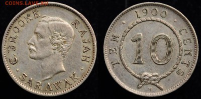10 центов 1900г. Саравак ---27-08-15 в 22-00--- - 10центов1900_2
