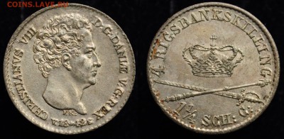4 ригсбанкскиллинг 1842г. Дания ---27-08-15 в 22-00--- - 4ригсбанкскиллинг1842_2
