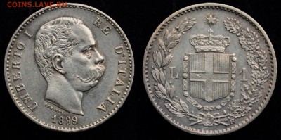 1 лира 1899г. Италия ---27-08-15 в 22-00--- - 1лира1899_1
