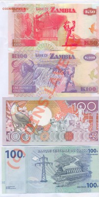 Лот иностранных бон (11шт.) Пресс, до 12.08.2010г.22.00 МСК - 3