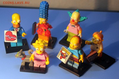 колекционирование минифигур производства компании LEGO - LEGO - Симпсоны
