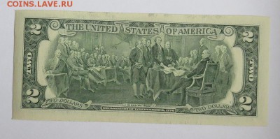 2 доллара США 2009 год ЗАМЕЩЕНИЕ - IMG_4598.JPG