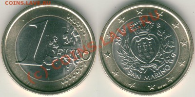 Сан-Марино, 1 евро 2010 - до 21-00мск 11.08 - 1e2010sanmarino