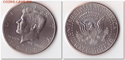 США, монеты по 50центов, 2001,2007,2010гг.окончание 30.08.15 - 1 4