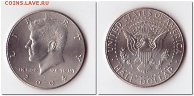 США, монеты по 50центов, 2002,2003,2004гг.окончание 30.08.15 - 2 20