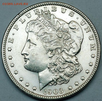 США_серебряный Morgan Dollar 1903; до 26.08_22.48мск - 10235
