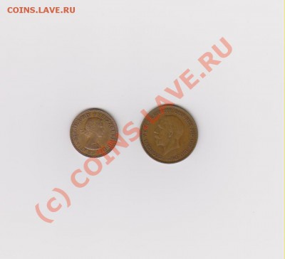 Лот из двух монет Великобритании до 13.08.10 20:00 МСК - британия 001