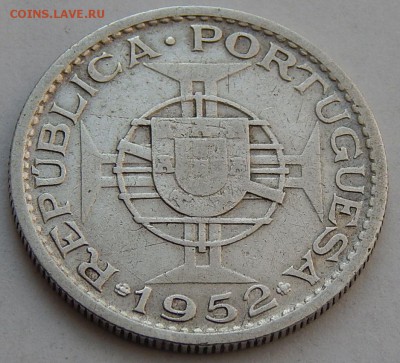 Португальская Ангола 10 эскудо 1952, до 02.09.15 в 22:00 МСК - 4680