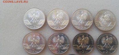 2 зл. Польша - ФАУНА - 8 монет до 01.09.2015!!! - Польша 2