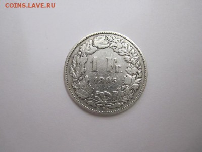 1 франк Швейцария 1905 до 30.08.15 - IMG_7587.JPG