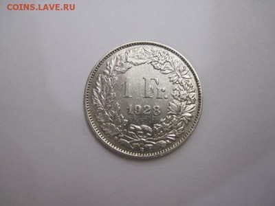 1 франк Швейцария 1928 до 30.08.15 - IMG_7592.JPG