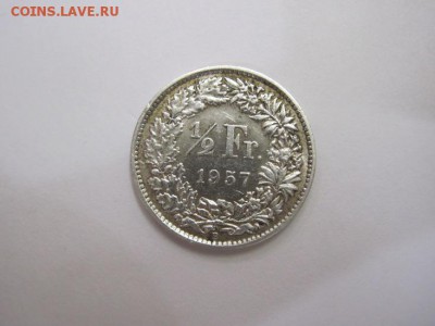 2 франка Швейцария 1957 до 30.08.15 - IMG_7599.JPG