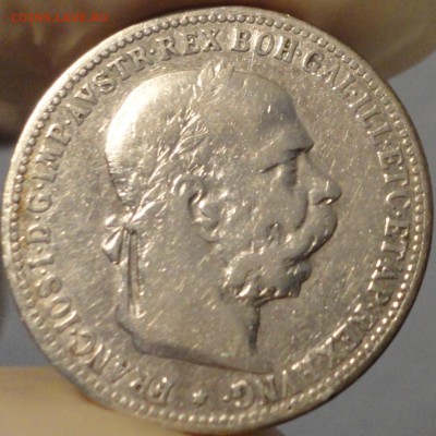 1 крона 1893 года, Австрия, Ag, с 200 рублей, короткий. - 1893-2.JPG