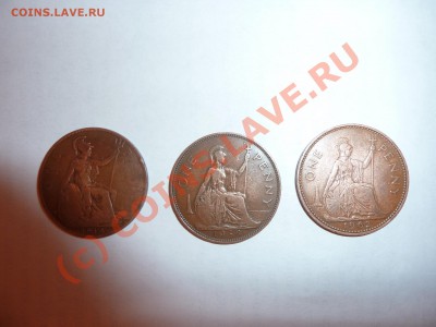 Британия 1 пенни 3 монеты 1914, 38 и 62 г.г. до10авг в 22-00 - P1020757.JPG