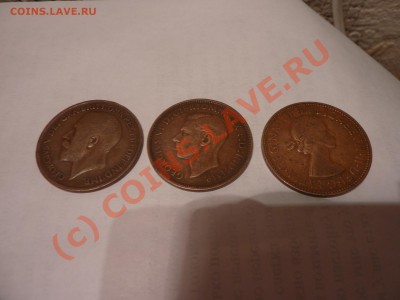 Британия 1 пенни 3 монеты 1914, 38 и 62 г.г. до10авг в 22-00 - P1020749.JPG
