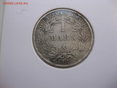 ГЕРМАНСКАЯ ИМПЕРИЯ,1 марка 1904(двор G)!до 2.09.2015 - IMG_7438.JPG
