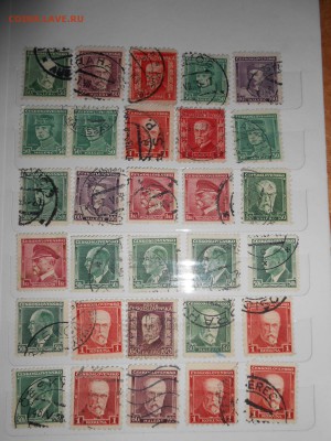 Старая Чехословакия, 1920-1930 годы, 120 марок, до 4.09.2015 - DSCN0333.JPG