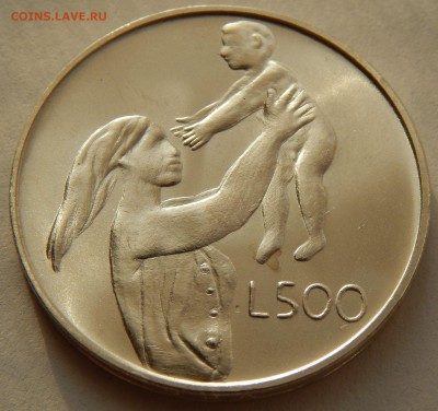 Сан-Марино 500 лир 1972, до 05.09.15 в 22:00 МСК - 4055