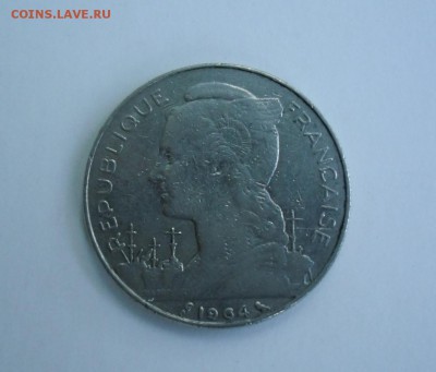 РЕЮНЬОН 100 франков 1964г - 2.JPG