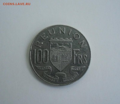 РЕЮНЬОН 100 франков 1964г - 1.JPG