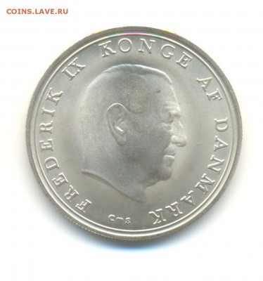 Ag. Дания 10 крон 1968. свадьба Бенедикты. UNC. до 2.09 22: - 10