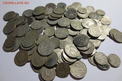 10, 15, 20 копеек ранние СССР , 135 монет - IMG_6062.JPG