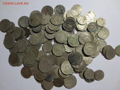 10, 15, 20 копеек ранние СССР , 135 монет - IMG_6061.JPG