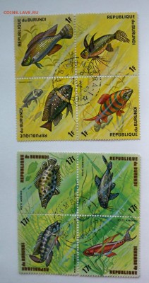 марки бурунди рыбы 1 - до 3.09.2015 - рыбы1
