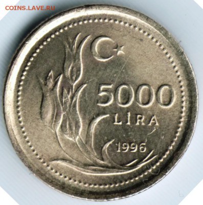 5000 лир 1996 Турция до 06.09.15 в 24.00 - Scan-150830-0006