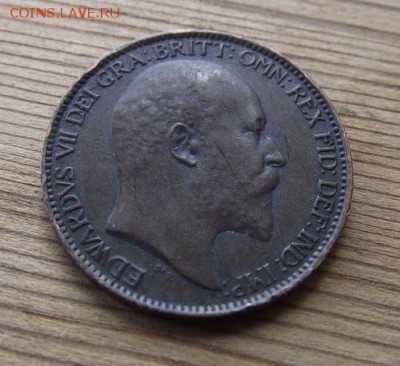 Британия фартинг 1909 До 02.09.15 в 22:00 МСК - DSCF8524