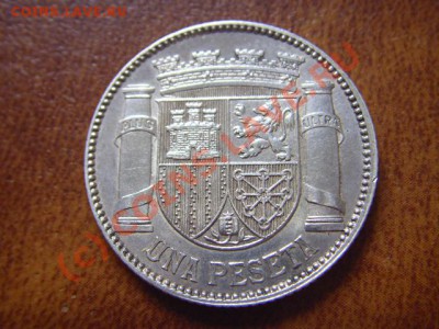 Испания 1 песета 1933 серебро до 12.08 в 21.00 М - LPIC7320.JPG