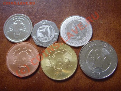 Ливан  набор  6 монет 1997 - 2009 до 12.08 в 21.00 М - LPIC7329.JPG