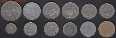 Румыния 5 банов - 500 леев 12 монет до 02.09.2015 22-00 - Румыния а