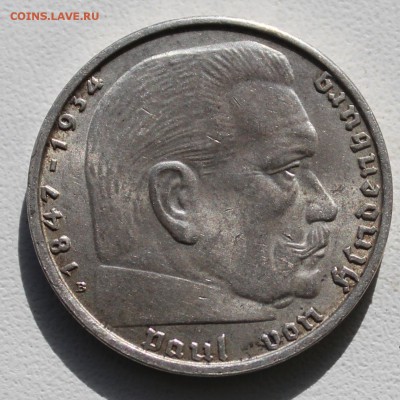 2 марки 1938 г., Рейх, Гинденбург. до 03.09.15 г. 22-00 МСК - германия_лицо.JPG