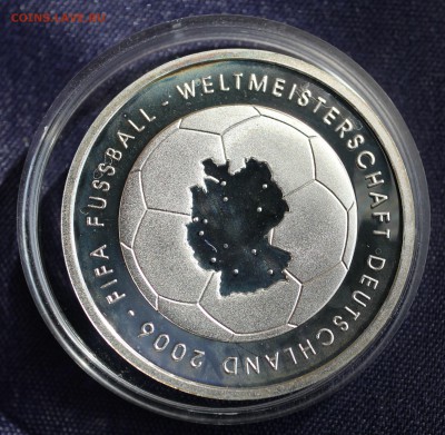 С 1 рубля ГЕРМАНИЯ 10 ЕВРО 2003г. ФУТБОЛ  ПРУФ  до 7.09.15г. - IMG_7323.JPG
