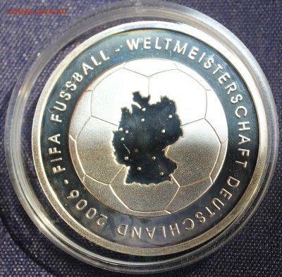 С 1 рубля ГЕРМАНИЯ 10 ЕВРО 2003г. ФУТБОЛ  ПРУФ  до 7.09.15г. - IMG_7321.JPG