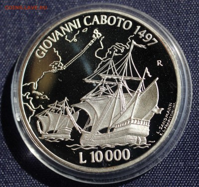 С 1 рубля САН МАРИНО 10000 лир 1997г. КОРАБЛИ ПРУФ   до 7.09 - IMG_7313.JPG