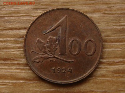 с 10р. Австрия 100 корон 1924 до 03.09.15 в 21.00М - IMG_9361