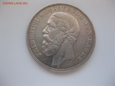 БАДЕН,5 марок 1876G(Фридрих-I)!до 5.09.2015 - IMG_7535.JPG