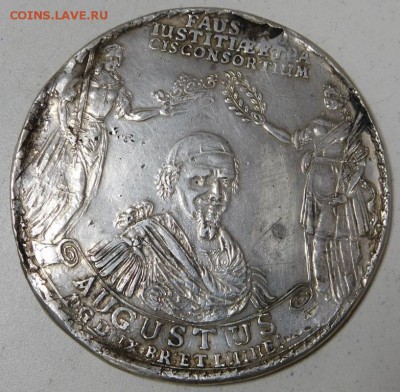 Монета на опознание AUGUSTUS...   82мм.140гр. - DSCN0019.JPG