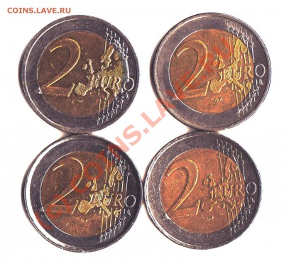 ЕВРО Продажа - 2 евро 1 001