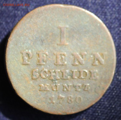 С 1 руб. БРАУНШВЕЙГ 1пф.1780г. СВ.АНДРЕЙ ПЕРВОЗВАННЫЙ до 8.9 - IMG_7371.JPG