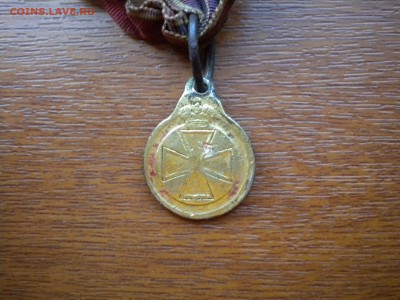АННИНСКАЯ МЕДАЛЬ на родной ленте, нач. 19 века. - DSCN3382.JPG