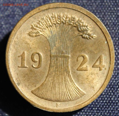 С 1 руб. ВЕЙМАР 2 рентенпфеннига 1924г. F  В БЛЕСКЕ до 8.09. - IMG_7353.JPG