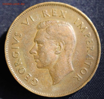 С руб. БРИТ.ЮЖНАЯ АФРИКА 1 пенни 1942г. ГЕОРГ-VI до 8.09.15 - IMG_7332.JPG