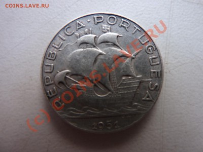 Португалия 2,5 эскудо 1951 г. серебро до 15.08.10 в 22-00 - P1020804у